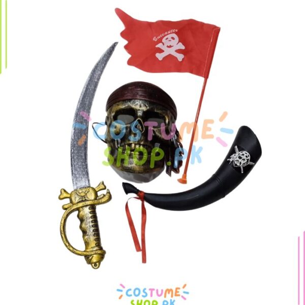 Pirate set character costume accessories