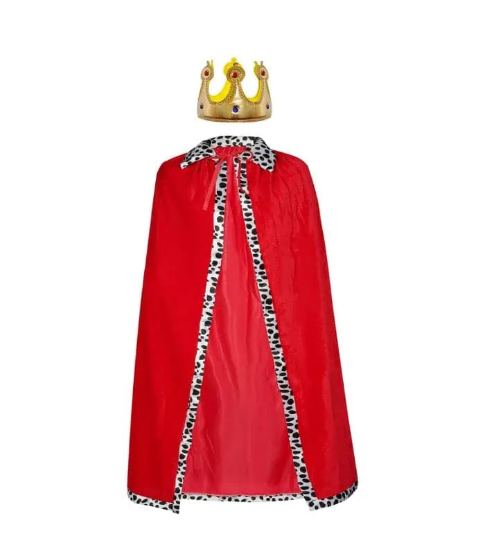 king gown character costume accessories