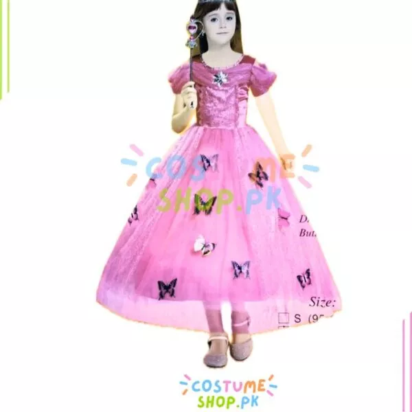 Pink Butterfly Princess Costume