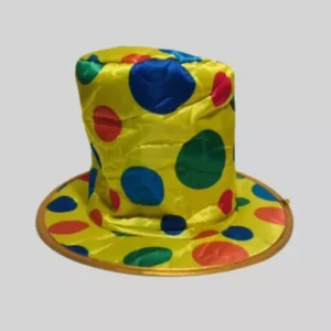 Multicolor Dot Clown Hat