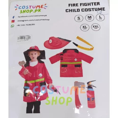 Fire Fighter Costume