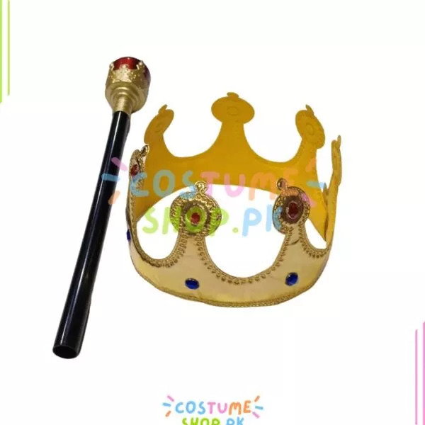 King Crown And Stick