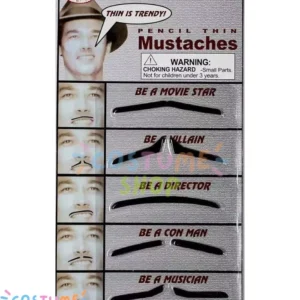 Mustache Kit Party Pencil Thin