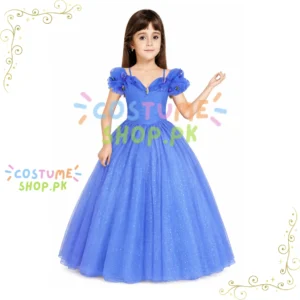Cinderella dress for kids for fancy dress events